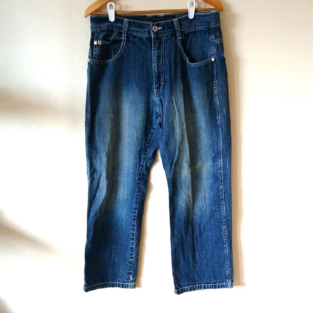 Vintage SouthPole Jeans Size 34 Waist 90s Y2K